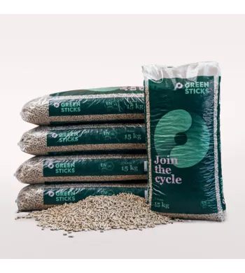 GREENSTICKS pellets bagged 990kg