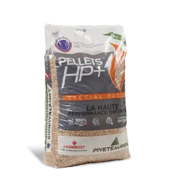 HP+ houtpellets - Piveteau - zakken van 15 kg