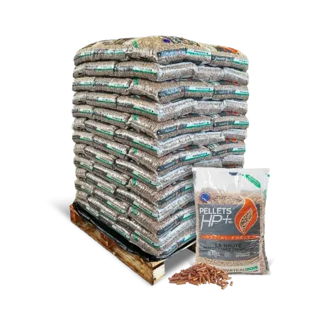 HP+ wood pellets - Piveteau - 104 bags of 10 kg