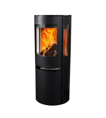 ADURO H1 hybrid wood stove black, 7 kW