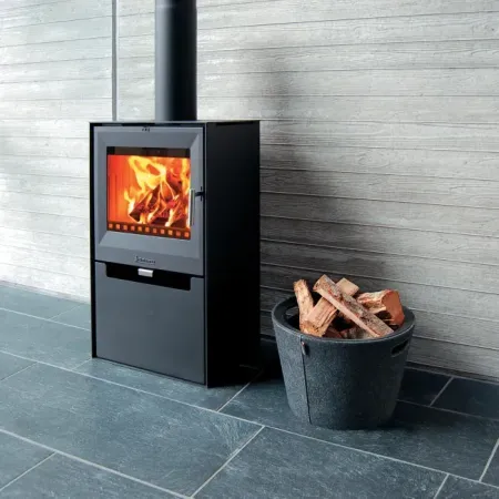 Poêle à bois ADURO 14 noir, 9 kW