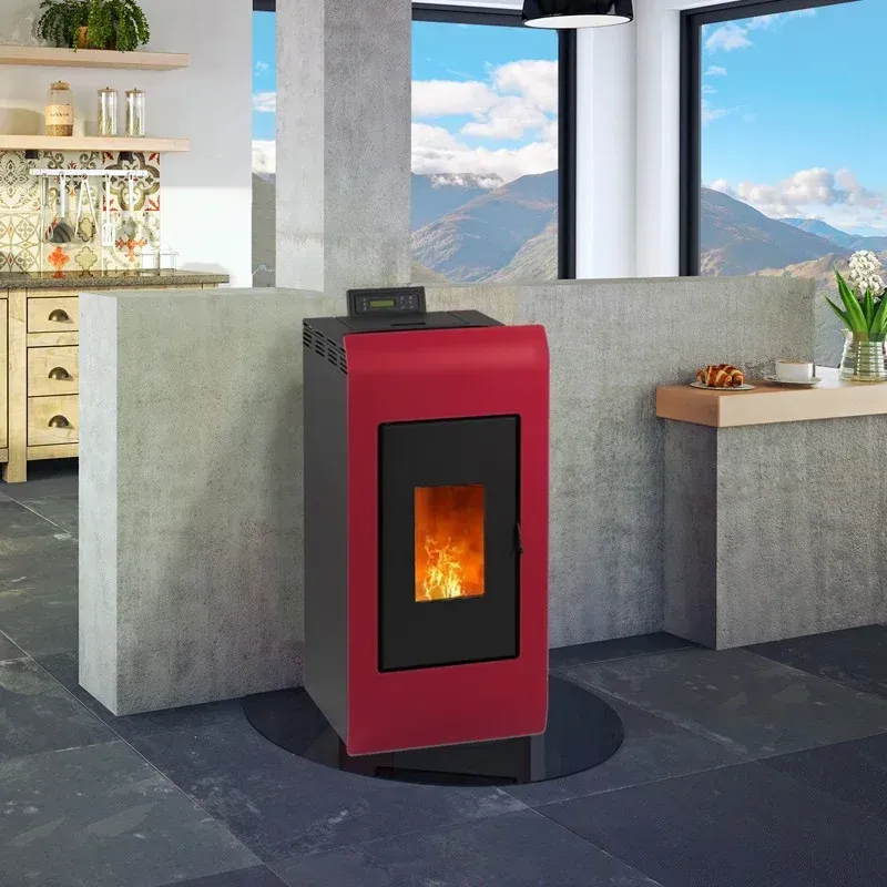 Kiara 8 kW Pellet Stove + Ventouse Kit